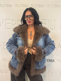 Giubbino eco pelliccia